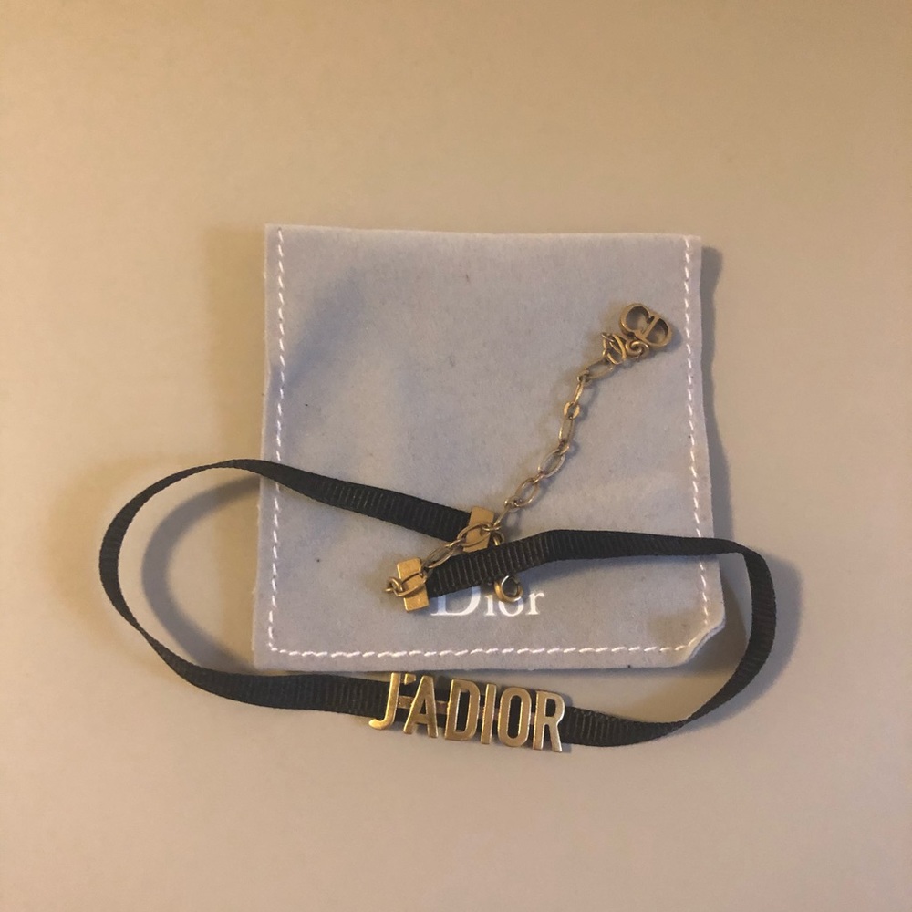 Dior choker necklace